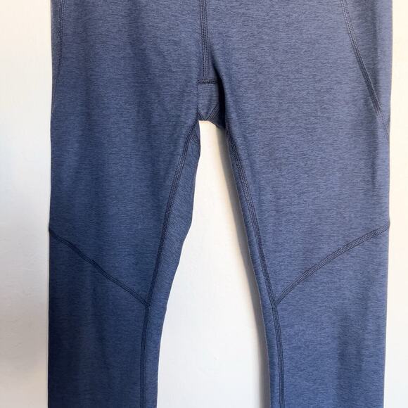 Outdoors Voices Leggings Small Seam Heather Blue High Rise Performance RN147908 - Picture 2 of 6